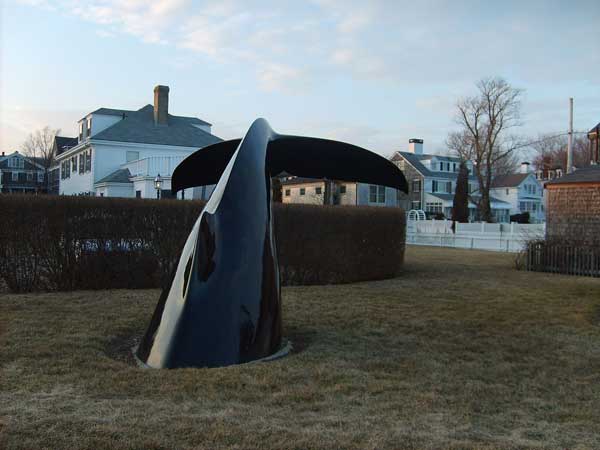 | Massachusetts Association of Buyer Agents Home Buyer Agent Edgartown MA photo of whale tail sculpture