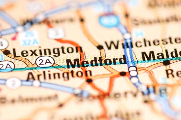 | Massachusetts Association of Buyer Agents Medford map