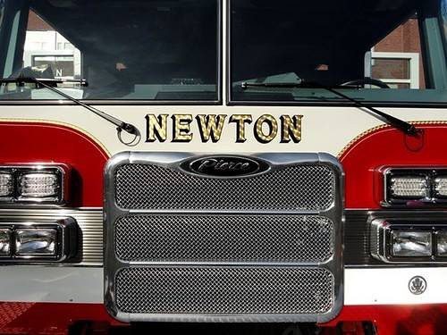 Newton MA Fire Engine. Life in #chestnuthillma #realestateagent #buyersagent Helping Homebuyers in Chestnut Hill Massachusetts.