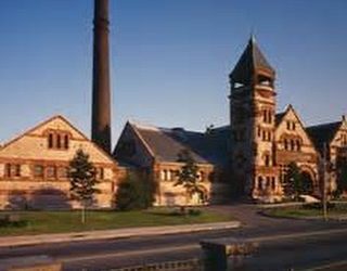 1887 Chestnut Hill Reservoir pumping station, historic district, designed by Arthur Vinal, now a museum. Let us help you by a gorgeous home in upscale Chestnut Hill, MA #chestnuthillma #newton #realestate #realestatebrok