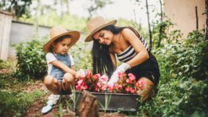 Mother And Daughter Working In The Garden | Massachusetts Association of Buyer Agents | homebuyer real estate buyers broker