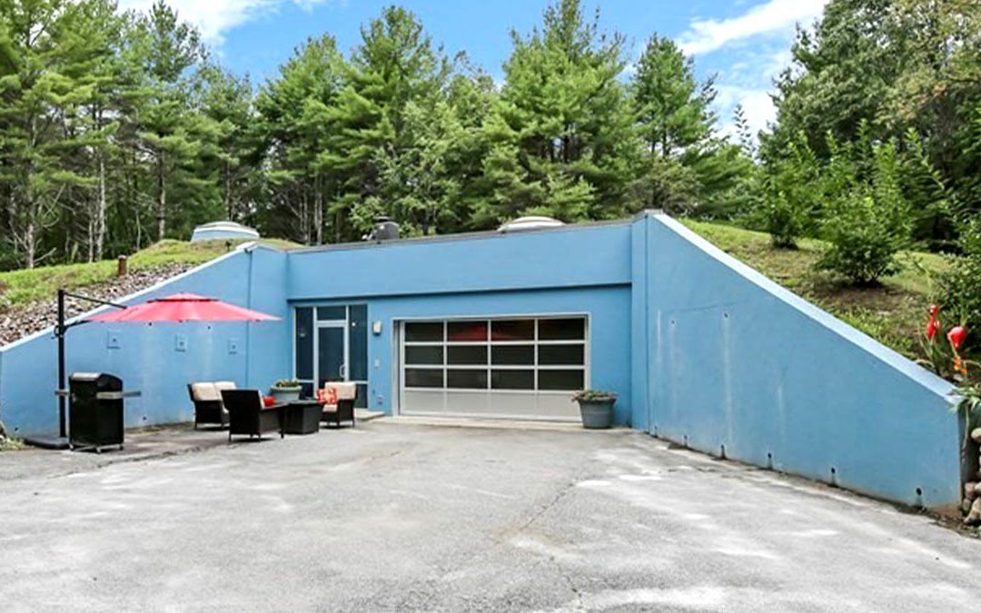 Princeton, MA Listed for $600K, This Earth-Sheltered Home Offers a Dose of Surprising Sunniness: #Massachusetts #Homeowers #Homebuyers