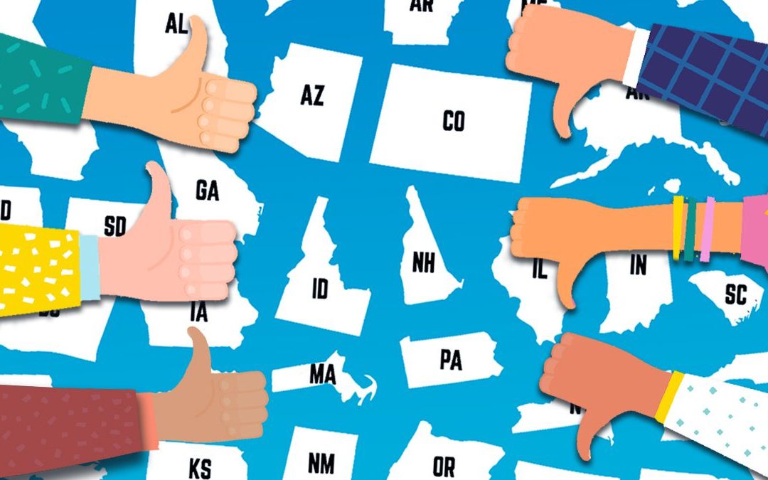 Most Popular and Unpopular States in America: #Massachusetts #Homebuyers #Homeownership