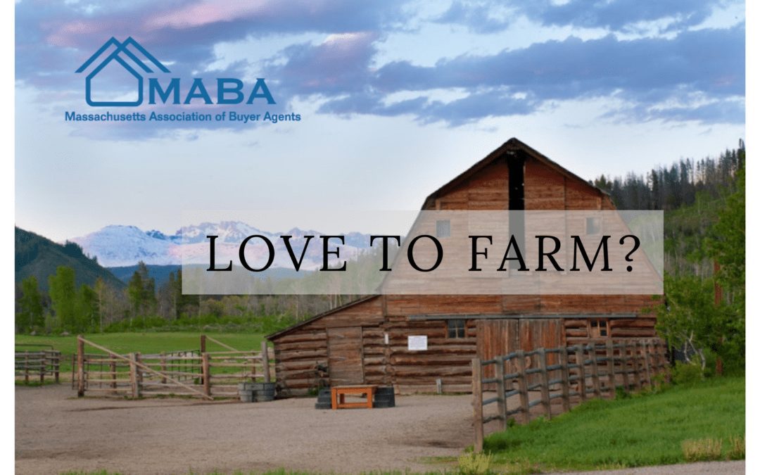 Always dreamed of owning your own farm? #Massachusetts #HomeBuyers #MABA #FarmLiving