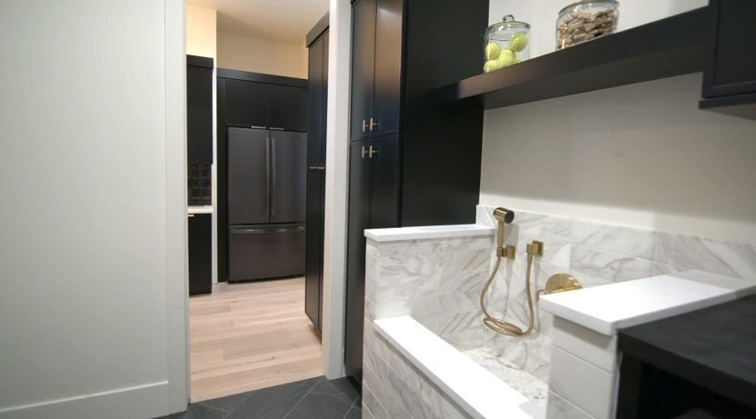 | Massachusetts Association of Buyer Agents Elegant dog washing station in the mud room