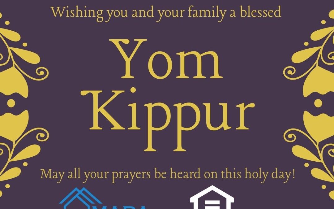 Happy Yom Kippur! #MABA #MassachusettsRealEstate #Holiday #Yom Kippur