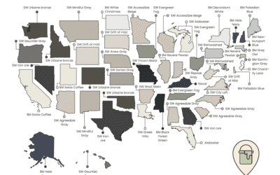 Massachusetts’ most popular paint color is… #MABA #MassachusettsRealEstate #FirstTimeHomeBuyers #MaBuyerAgent