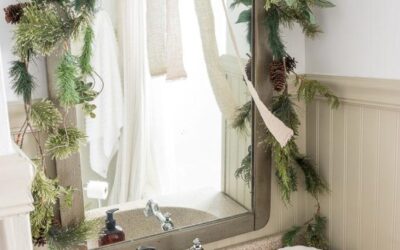 Festive Christmas Bathroom Décor Ideas for a Cozy, Holiday-Ready Home #MABA #MassachusettsRealEstate #FirstTimeHomeBuyers #MaBuyerAgent