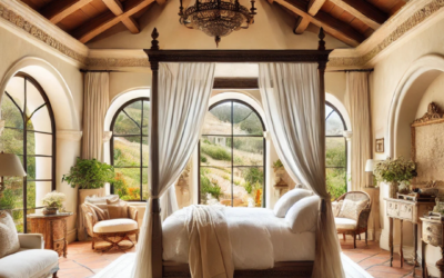 Master Retreats: Mediterranean-Inspired Villa in Montecito, California #MABA #MassachusettsRealEstate #FirstTimeHomeBuyers #MaBuyerAgent